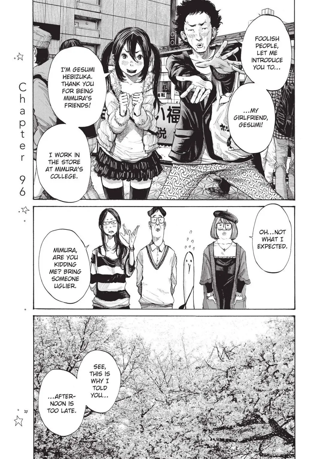 Oyasumi Punpun Chapter 96 image 01
